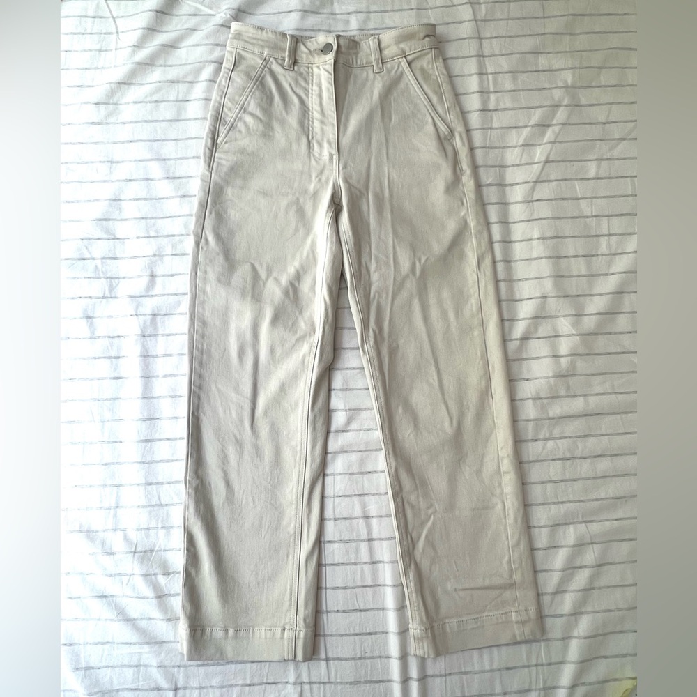 Everlane Cropped Straight Leg Pants (Regular Length)